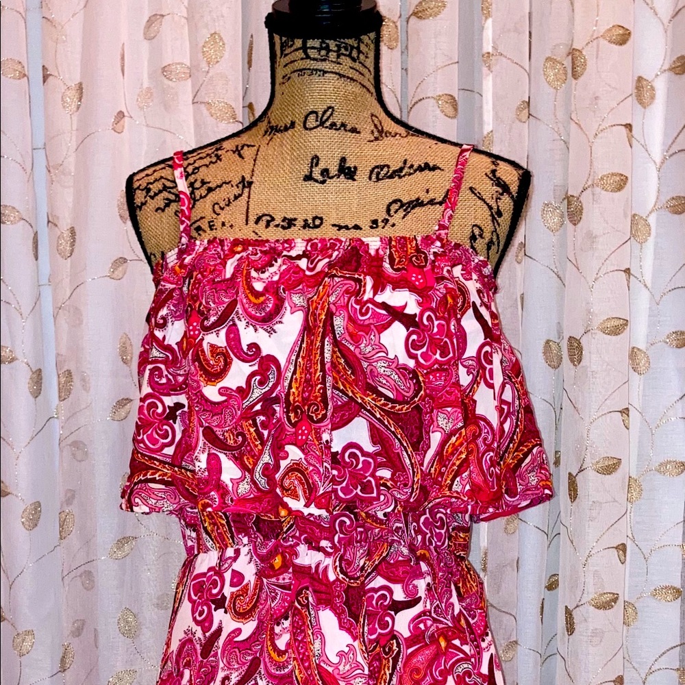 ❤️🤩FINAL PRICE! Gorgeous Paisley Dress Sz L🤩❤️
